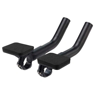 Ritchey Comp Silver Clip-On Handlebar, BB Black