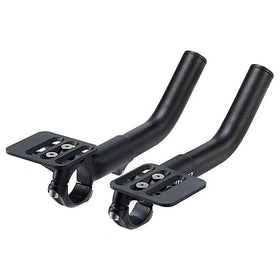 Ritchey Comp Silver Clip-On Handlebar, BB Black