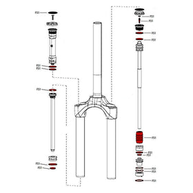Rock Shox Service Kit For Paragon Gold A1