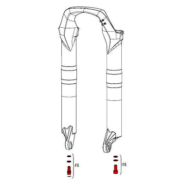 Rock Shox Spare For Fork Service Kit