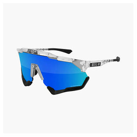 Scicon Aeroshade XL Sport Sunglasses (Multimirror Blue/Crystal Gloss)
