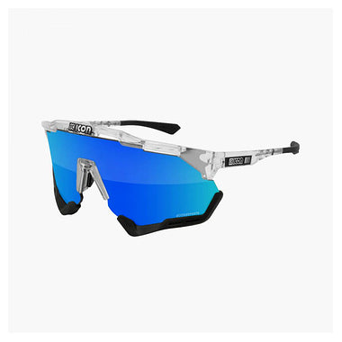 Scicon Aeroshade XL Sport Sunglasses (Multimirror Blue/Crystal Gloss)