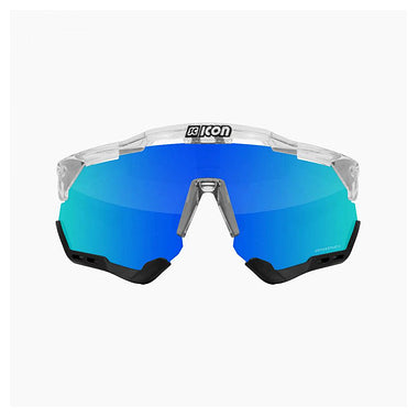Scicon Aeroshade XL Sport Sunglasses (Multimirror Blue/Crystal Gloss)