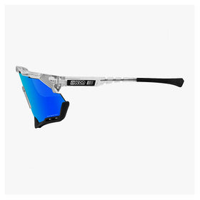 Scicon Aeroshade XL Sport Sunglasses (Multimirror Blue/Crystal Gloss)