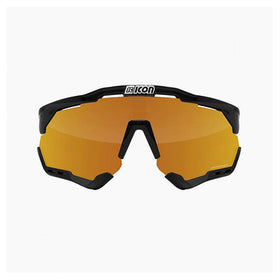 Scicon Aeroshade XL Sport Sunglasses (Multimirror Bronze/Black Gloss)