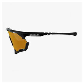 Scicon Aeroshade XL Sport Sunglasses (Multimirror Bronze/Black Gloss)