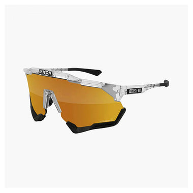 Scicon Aeroshade XL Sport Sunglasses (Multimirror Bronze/Crystal Gloss)