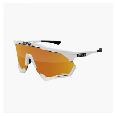 Scicon Aeroshade XL Sport Sunglasses (Multimirror Bronze/White Gloss)