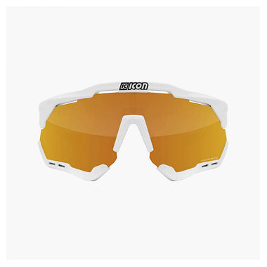Scicon Aeroshade XL Sport Sunglasses (Multimirror Bronze/White Gloss)