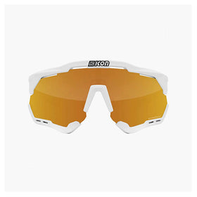 Scicon Aeroshade XL Sport Sunglasses (Multimirror Bronze/White Gloss)
