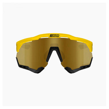 Scicon Aeroshade XL Sport Sunglasses (Multimirror Bronze/Yellow Gloss)