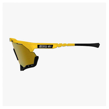 Scicon Aeroshade XL Sport Sunglasses (Multimirror Bronze/Yellow Gloss)