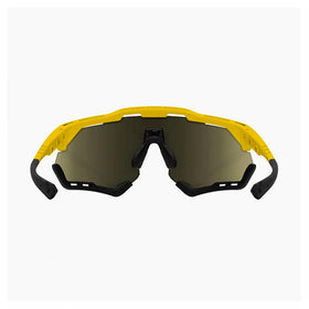 Scicon Aeroshade XL Sport Sunglasses (Multimirror Bronze/Yellow Gloss)