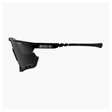 Scicon Aeroshade XL Sport Sunglasses (Multimirror Silver/Black Gloss)