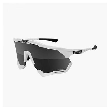 Scicon Aeroshade XL Sport Sunglasses (Multimirror Silver/White Gloss)