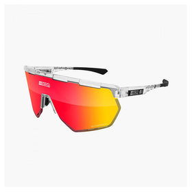 Scicon Aerowing Sport Sunglasses (Multimirror Red/Crystal Gloss)