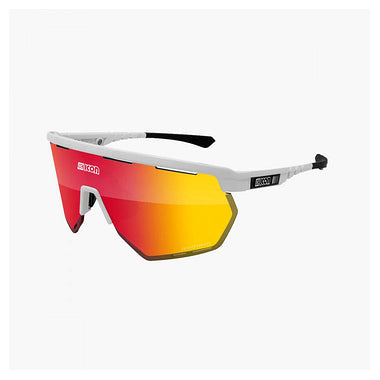 Scicon Aerowing Sport Sunglasses (Multimirror Red/White Gloss)