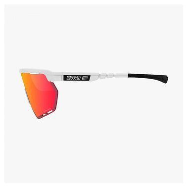 Scicon Aerowing Sport Sunglasses (Multimirror Red/White Gloss)