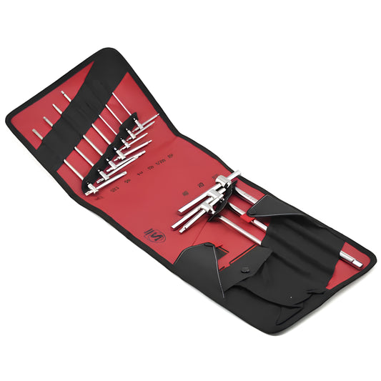 Silca T-Handle Folio Hex Key Set