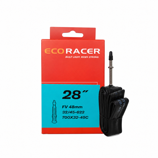 Ralson ECORACER Bicycle Tube 700x32-45C | Presta Valve 48mm, 60mm, 80mm