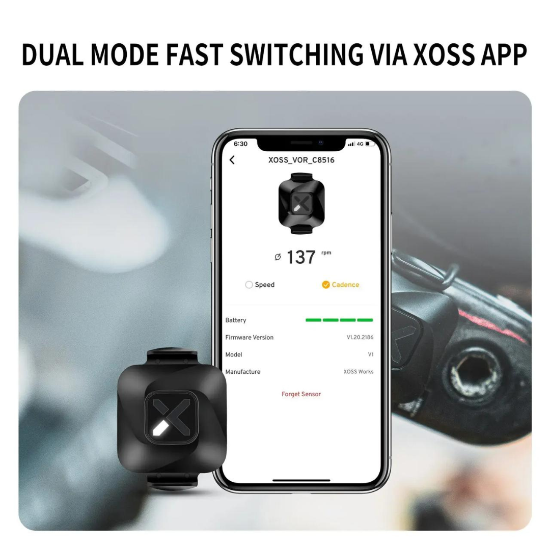 XOSS Vortex Speed & Cadence Sensor ANT+