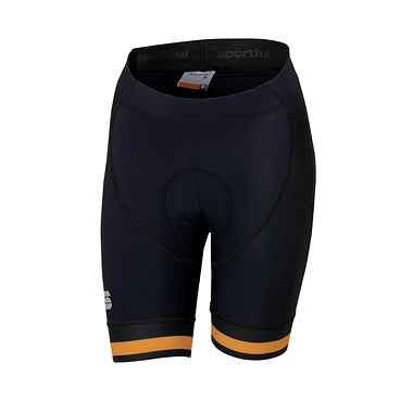 Sportful Classic Women's Cycling Shorts (Black/Gold)