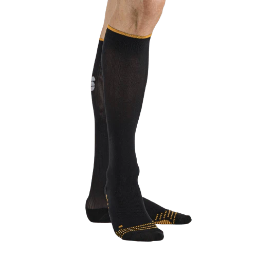 Sportful Recovery Unisex Cycling Socks (Black Orange SDR)