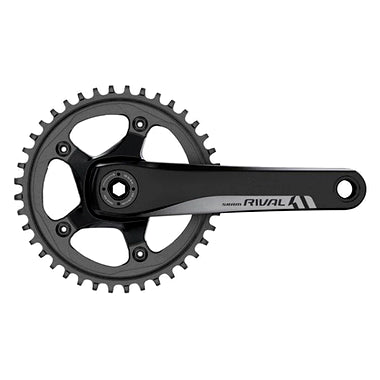SRAM Rival 1 FC-RIV-1-A1 Pressfit GXP Crankset (Black)
