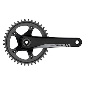 SRAM Rival 1 FC-RIV-1-A1 Pressfit GXP Crankset (Black)