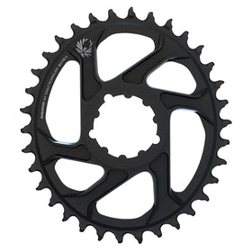 SRAM X-Sync 2 Eagle 1x Oval 11/12 Speed Chainring (Black)