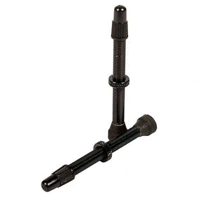 Valve Stem Pair, Universal, AL, Presta, 55mm