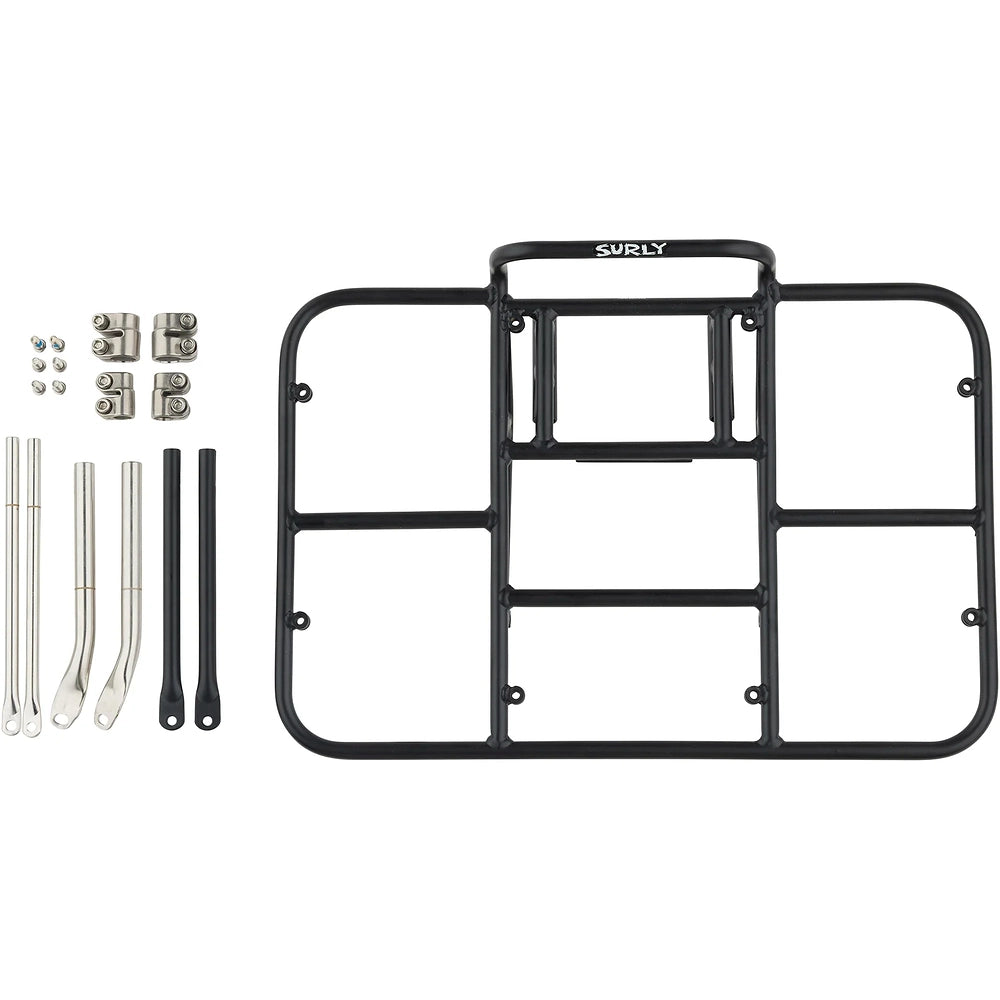 Surly 24-Pack Rack Front Rack - Steel, Black