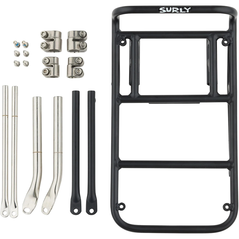 Surly 8-Pack Rack Front Rack - Steel, Black