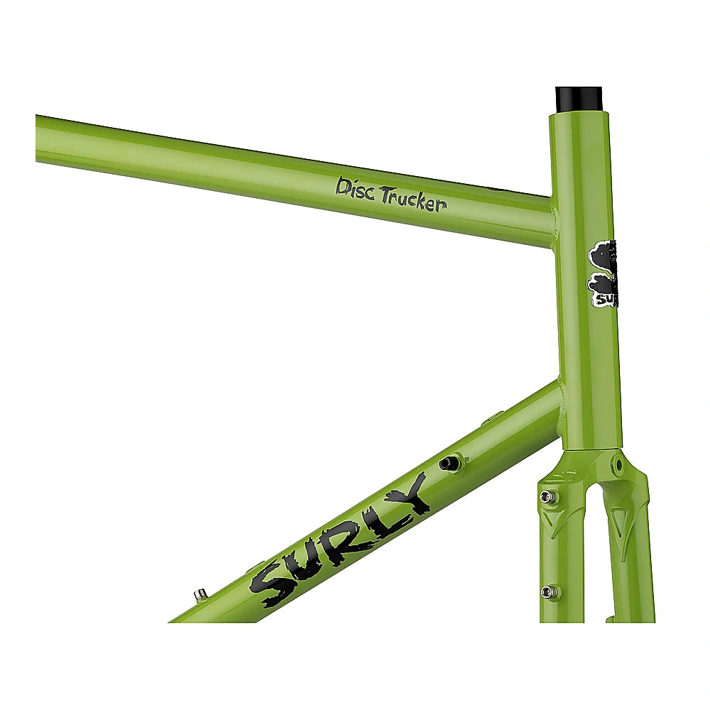 Surly - Frame Set -  Disc Trucker - 26", 50cm, Pea Lime Soup