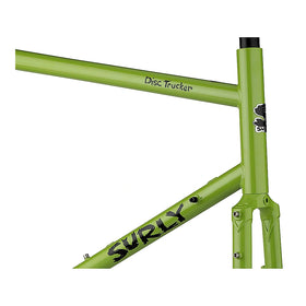 Surly - Frame Set -  Disc Trucker - 26", 50cm, Pea Lime Soup