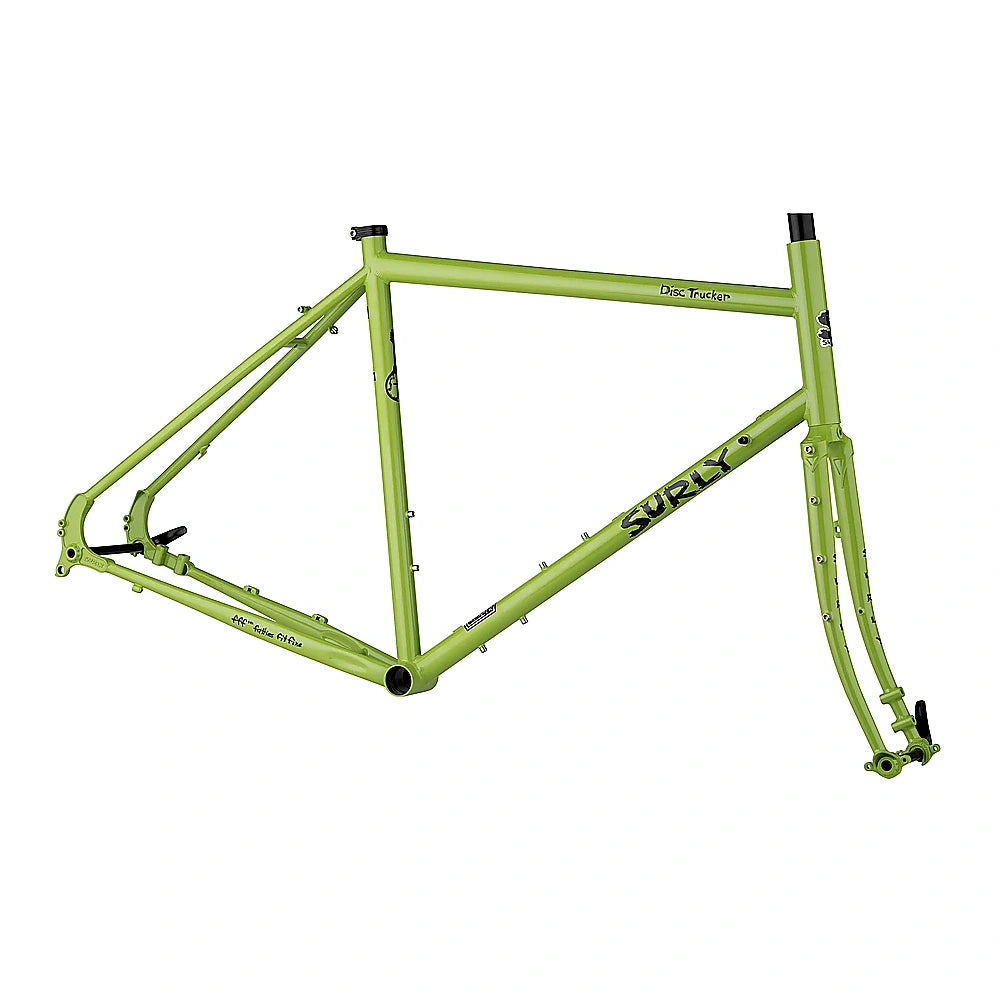 Surly - Frame Set -  Disc Trucker - 26", 50cm, Pea Lime Soup