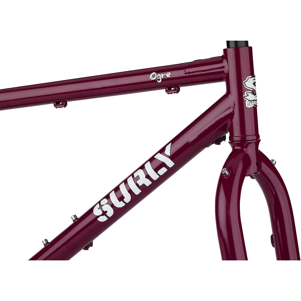 Surly - Frame Set - Ogre, Medium, Fermented Plum