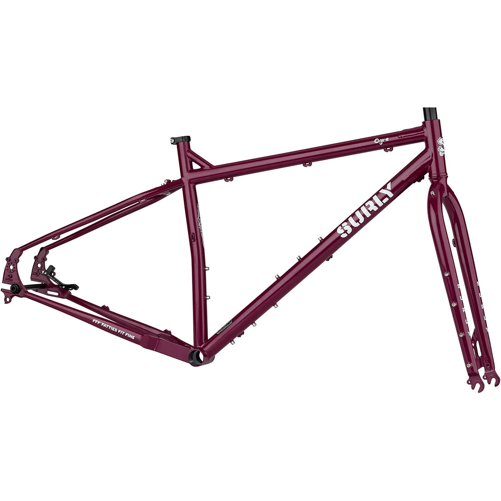 Surly - Frame Set - Ogre, Medium, Fermented Plum