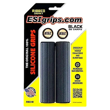 ESI Grips - Ribbed Chunky, Black