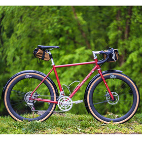 VO Pass Hunter Frameset, Medium, Burgundy