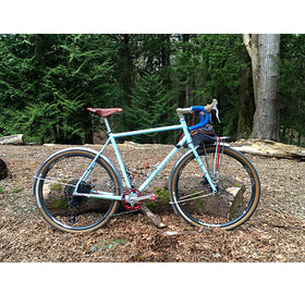 VO Pass Hunter Frameset, Small, Cool Blue