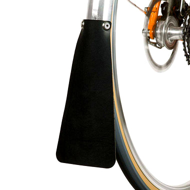 VO Long Leather Mud Flaps - Black