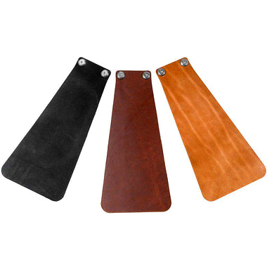 VO Long Leather Mud Flaps - Black