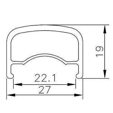 VO Voyager Rim 26" / 36h