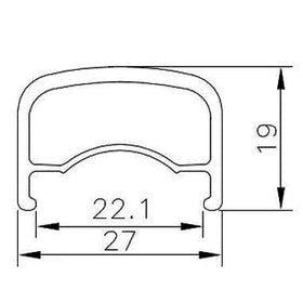 VO Voyager Rim 26" / 36h