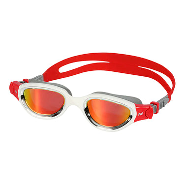 Zone3 Venator-X Swim Goggles - Polarized Lens - Silver/White/Red