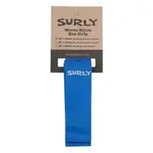 Surly Rim Strip: For 29+ Rabbit Hole Rim, Nylon, 33mm wide, Blue