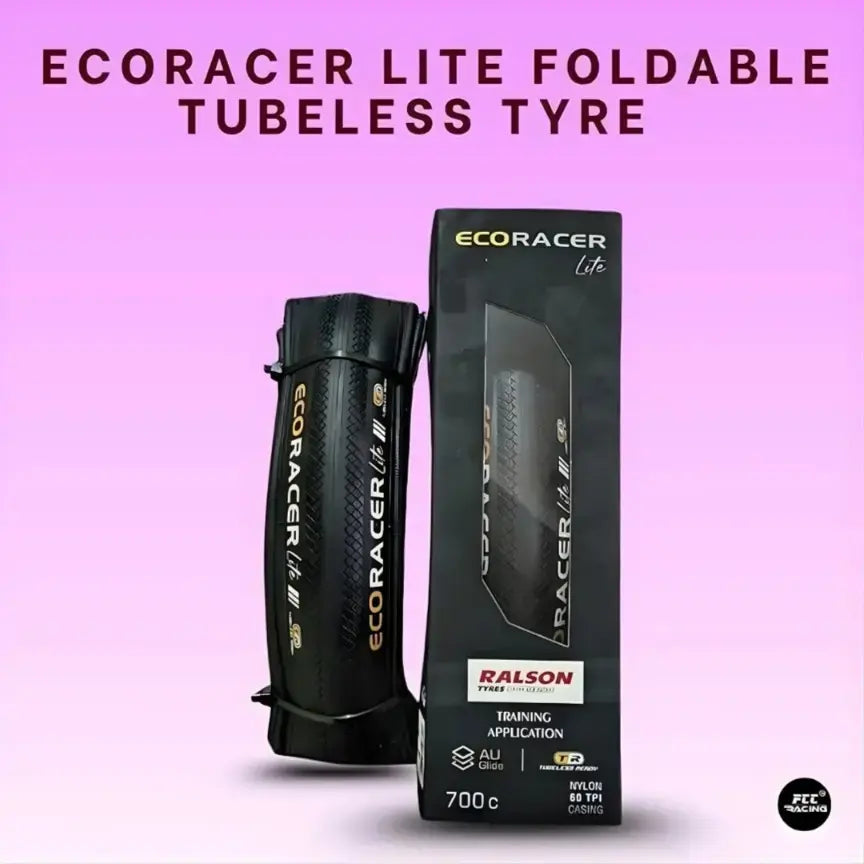 Ralson Ecoracer Lite Foldable Tubeless Ready Training Tyre Foldable For Bicycle
