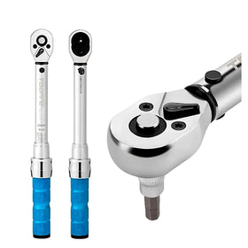 Toopre Torque Wrench 2-24Nm Adjustable Preset 1/4 Inch Ratchet Wrench Set