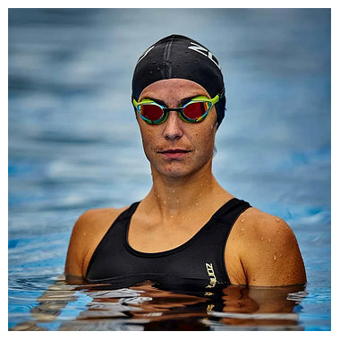 Zone3 Volare Streamline Racing Swim Goggles - Mirror Lens